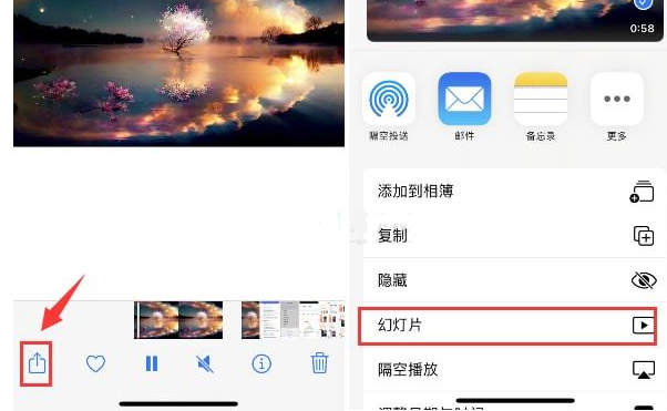 枣庄苹果15维修预约分享iPhone15相册视频如何循环播放 